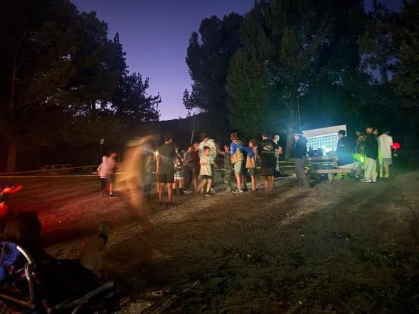 Blackhawks campout photo 3