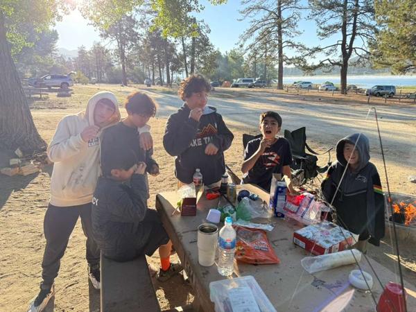 Blackhawks campout photo 8