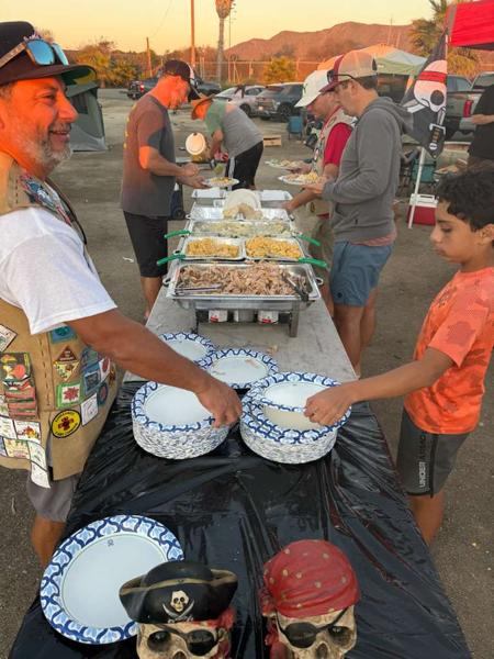 Blackhawks campout photo 13