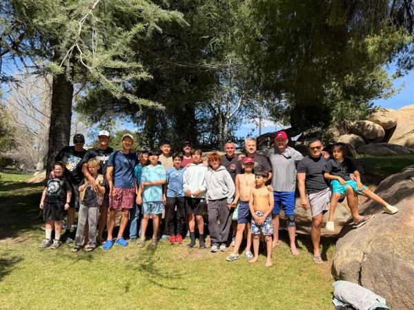 Blackhawks campout photo 14
