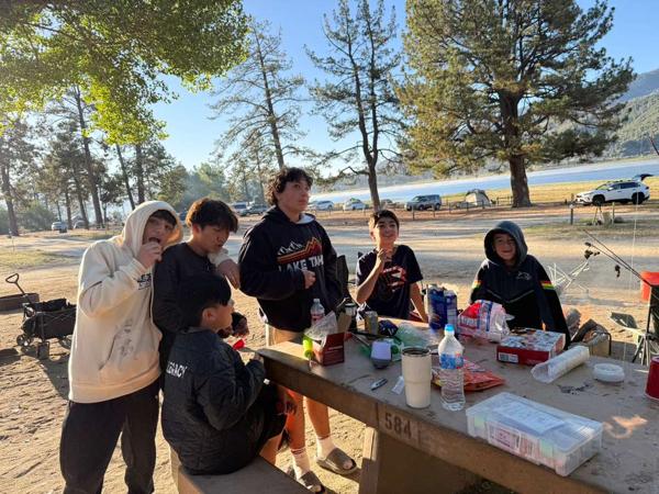 Blackhawks campout photo 17