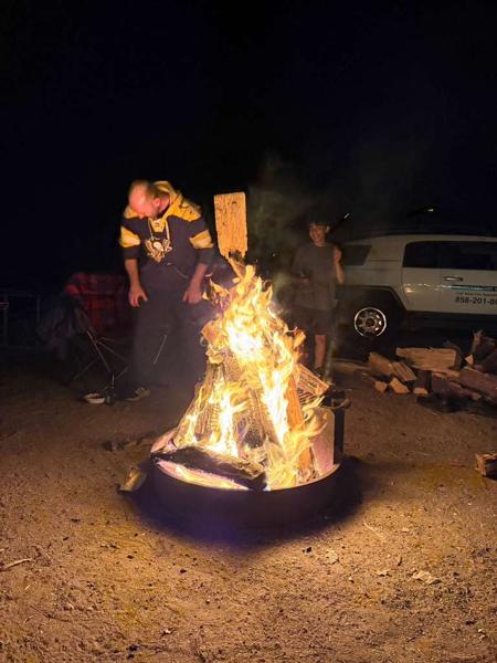 Blackhawks campout photo 20